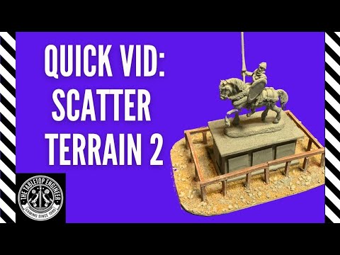 How to Make a Fast Scatter Terrain Statue