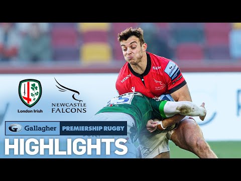 London Irish v Newcastle - HIGHLIGHTS | Hassell-Collins Hat-trick! | Premiership 2021/22