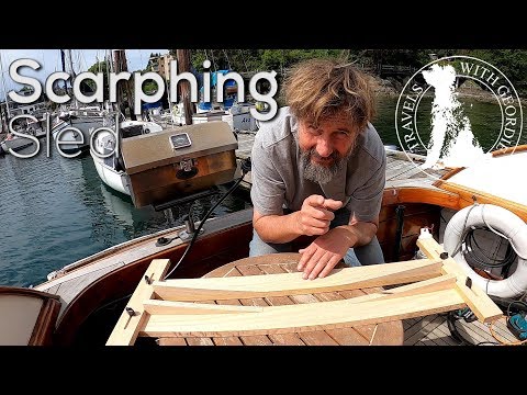 Ep 171 - Scarphing Sled - Wooden Boat Restoration - Travels With Geordie