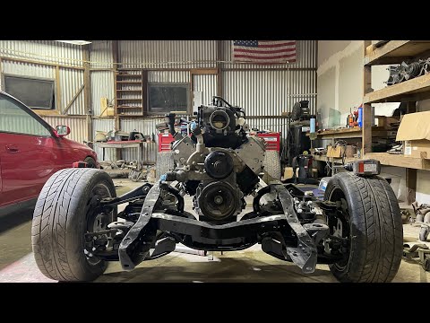 Mount Ls Engine Onto C10 Frame!