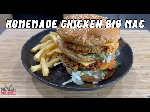 Homemade Chicken Big Mac | McDonald’s Copycat Recipe