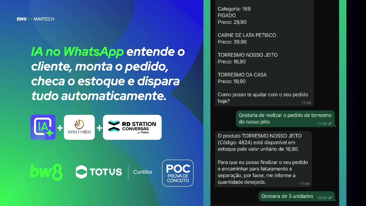 WhatsApp com IA + ERP: Pedidos B2B Automáticos para Distribuidores