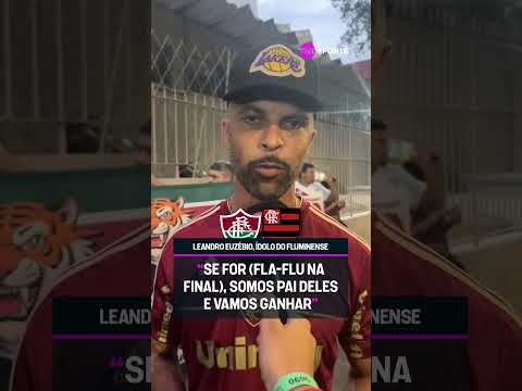 A EXPECTATIVA PELO FLA-FLU NA FINAL DA LIBERTA TÁ GRANDE!🔥Leandro Euzébio provocou o rival #shorts