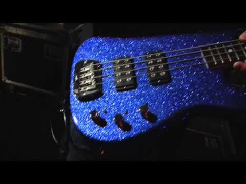 Tom Hamilton's Aerosmith, Custom G&L ASAT Blue Glitter Bass, 2010s PLUS Personalized NHL Hockey Jersey. AUTHENTICATED! (TH2 #4) image 24
