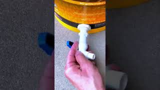 Bucket and faucet connection accessories- Good tools and machinery make work easy