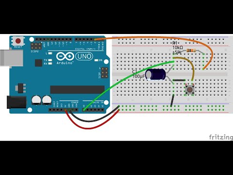 La charge d'un condensateur  à l'aide d'Arduino et Python.