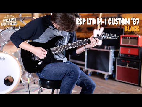 No Talking...Just Tones | ESP LTD M-1 Custom '87 | Black