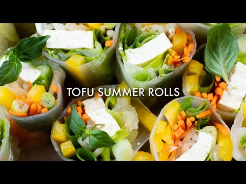 Tofu Summer Rolls | This Savory Vegan