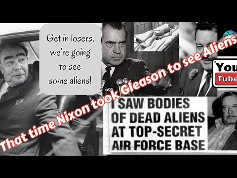 🛸 Nixon Takes Jackie Gleason to see a UFO (1973) #history #hiddentruth @dontbesuchamorty