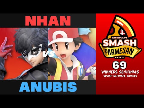 Nhan vs Anubis - Smash Ultimate Singles Winners Semifinals Smash Parmesan 69 - Joker vs Pokemon Trai