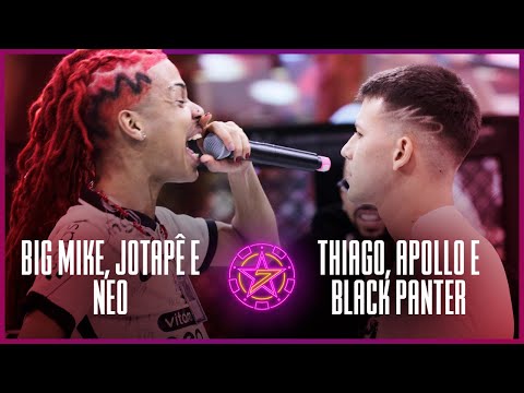 (VIRADA HISTÓRICA) BIG MIKE, JOTAPÊ E NEO X THIAGO, APOLLO E BLACK PANTER | SEMIFINAL | BDA 7 ANOS