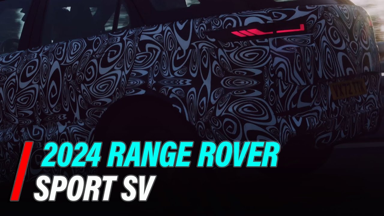 2024 Range Rover Sport SV Previewed As The Land Rover's Most Dynamic Model facade placeholder