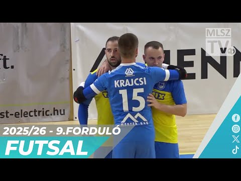 SG Kecskemét Futsal – PTE-PEAC | 3-1 | Férfi Futsal NB I | 9. forduló | MLSZTV