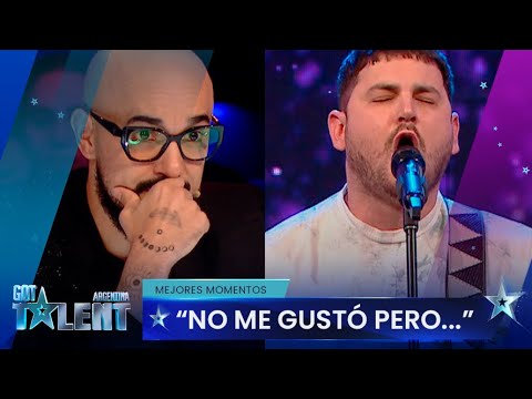 Un chaqueño se animó a cantar una de Abel Pintos: la reacción del jurado - Got Talent Argentina 2023