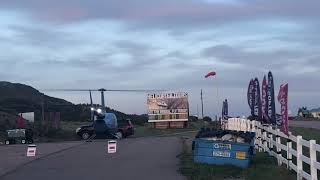 Robison R66 retake off, Landing, and shut down