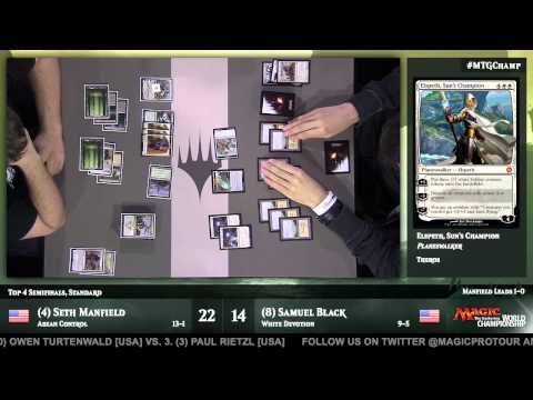 2015 Magic World Championship Opening and Semifinal: Samuel Black vs. Seth Manfield