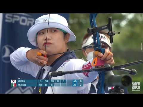 Korea Recurve Women's Team Takes Gold Medal | Yankton World Championship 2021 | in 60 Seconds