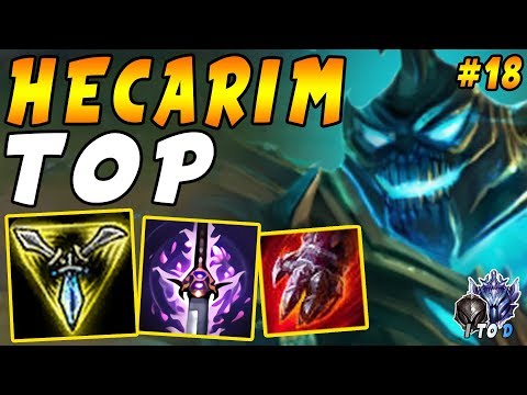 Hecarim TOP with Conqueror and Ignite PLUS Teleport | Iron IV to Diamond Episode #18