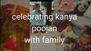 Choti choti kaniyo ka sath manyi aashtmi #youtube #shorts #navratri #kanyapoojan #dehradun #viral