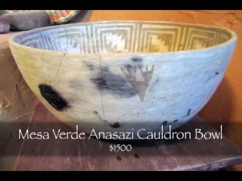 Frontier Plunder Indian Trading Post - Mesa Verde Anasazi Cauldron Bowl