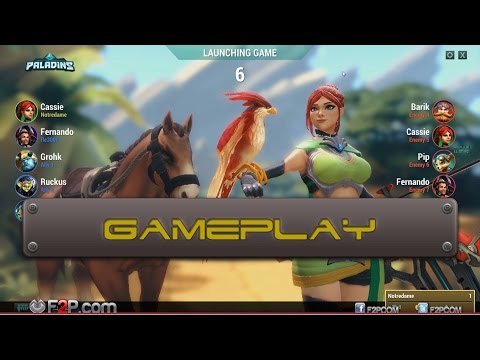 Paladins Cassei Gameplay - Closed Beta