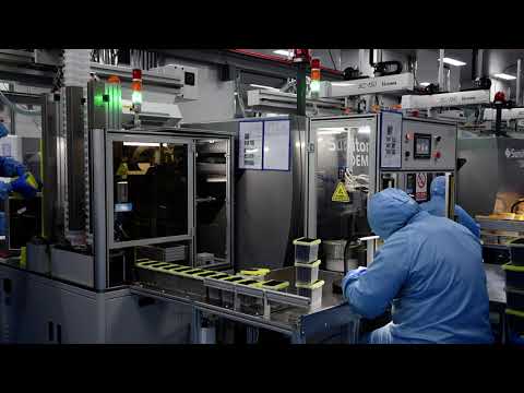 Automatic production and inspection of pipette tips