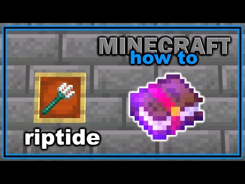 How to Get and Use Riptide Enchantment in Minecraft! | Easy Minecraft Tutorial