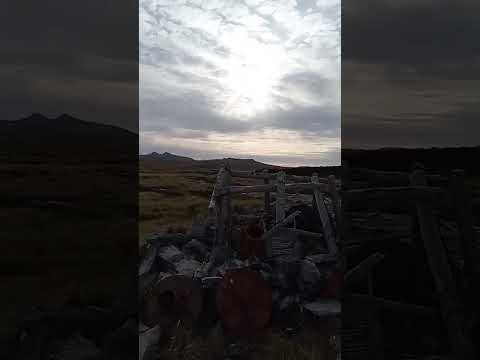 ISLAS MALVINAS ARGENTINAS  Trinchera Argentina... Sonido ambiente #malvinasargentinas reel 4