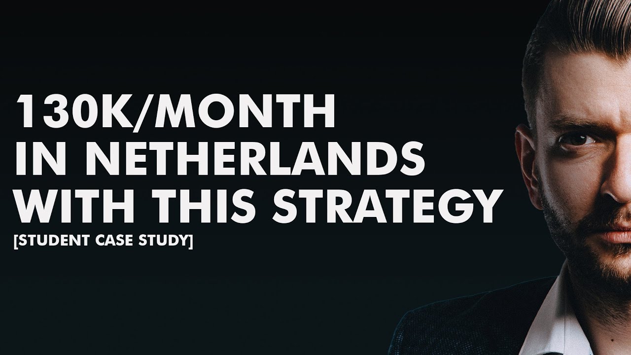 $130k per month in a Dutch market [Student Dropshipping Case Study]