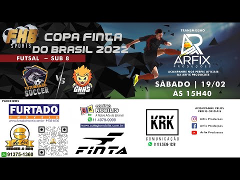 TUTUBARÃO X CAAS FUTMAX - FUTSAL SUB 8