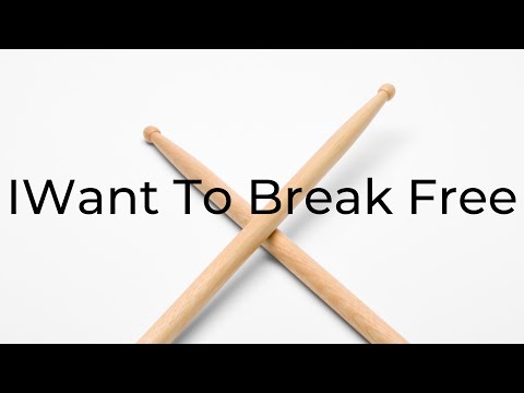 Rockschool Drums Grade 1 2018 - 2024  - I Want To Break Free - Drum Play Through