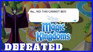 MALEFICENT DEFEATED! | Disney Magic Kingdoms Gameplay Walkthrough