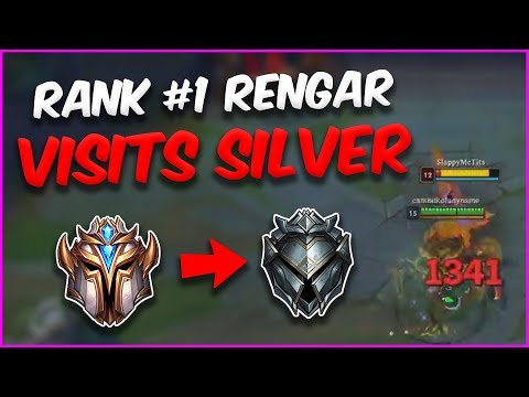 ScrubNoob | THIS IS WHAT HAPPENS WHEN A CHALLENGER RENGAR VISITS SILVER