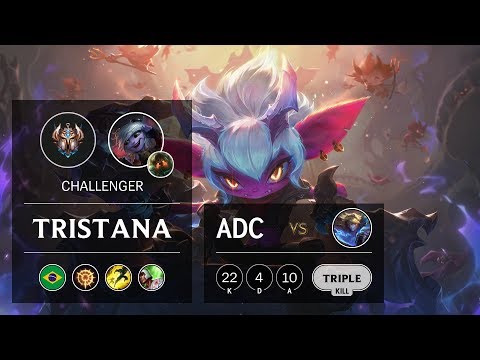Tristana ADC vs Ezreal - BR Challenger Patch 9.21