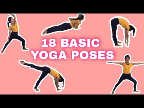 18 BASIC YOGA POSES