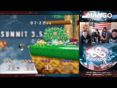 Summit 3.5 - Mango & Lucky (Red) vs. SFAT & PewPewU (Blue) - (15) SSBM