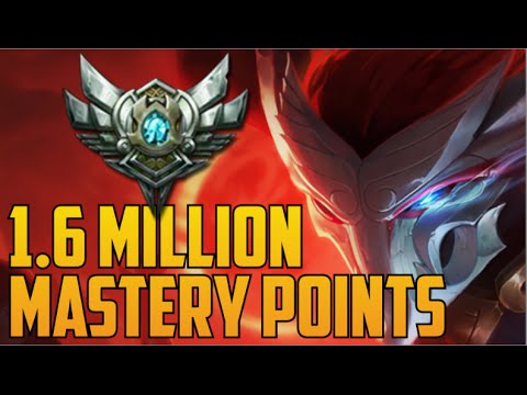 SILVER YASUO 1,600,000 MASTERY POINTS- Spectate 3rd Highest Mastery Points on Yasuo