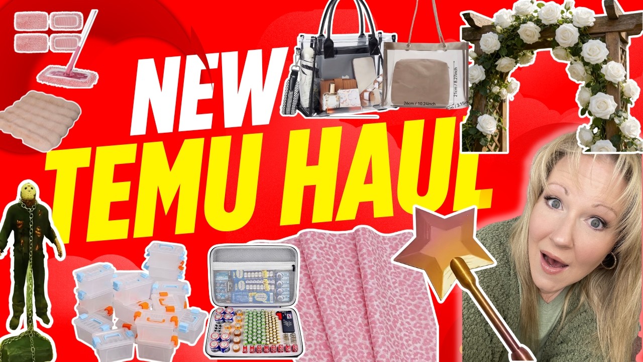 FUN TEMU HAUL WITH HIDDEN GEMS!