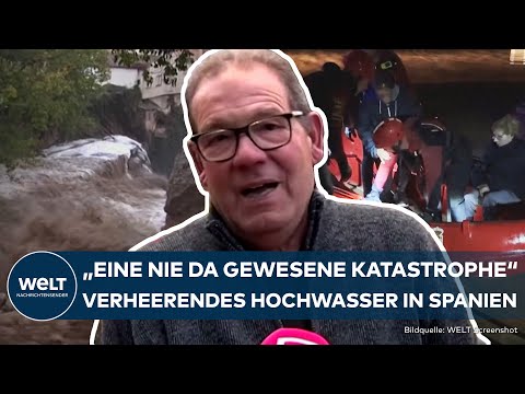 HOCHWASSER IN SPANIEN: Heftige Überschwemmungen! Unwetter verwüsten Andalusien, Murcia und Valencia