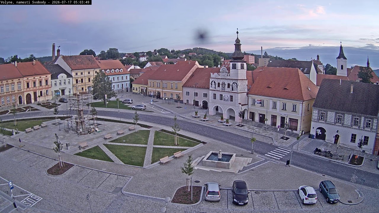 Live webcam view of Plaza de la Libertad, Volyně