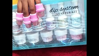 How to remove dipping powder/ Quick &amp; Easy! (Kiara Sky)
