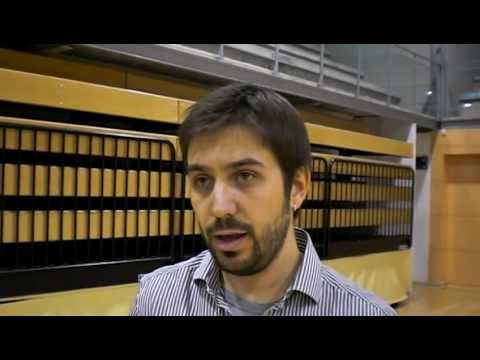 José Luis Vicente tras el CB Las Rozas - Universidad del País Vasco