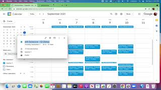Color Code your Primary Google Calendar!