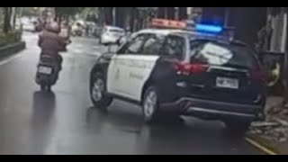 警車未禮讓行進中之車輛（檢舉成功）