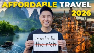 10 SHOCKINGLY CHEAP Destinations to Travel in 2026 ($50/Day)