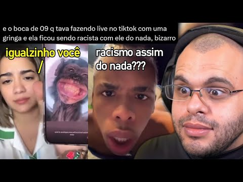 BOCA DE 09 SOFRE RACISMO EM LIVE E REAÇÃO DO INFLUENCER VIRALIZA