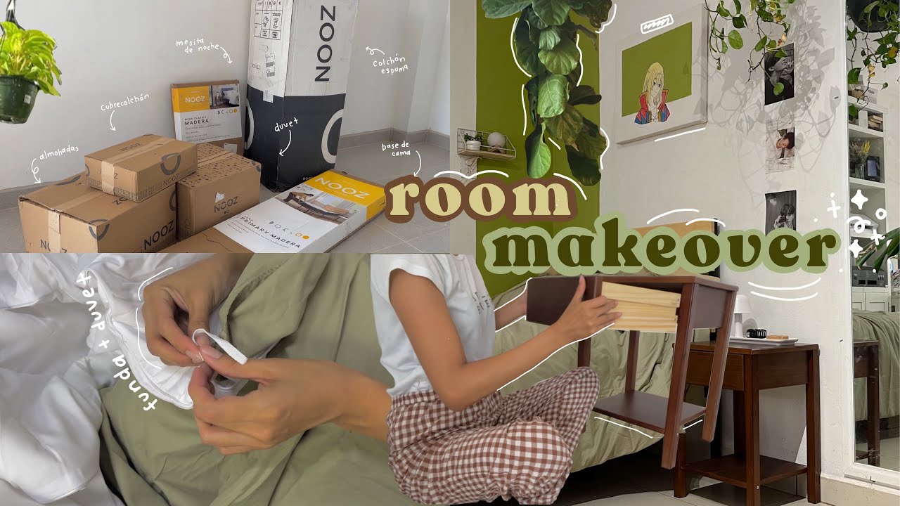 🧺 remodelación de habitación pequeña 🍓 cottage core y cozy, pinterest inspired*