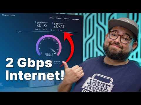 How I Got 2 Gbps Internet Speeds at Home! | Ubiquiti Setup + Mac Studio