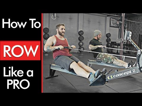 Rowing Machine : TECHNIQUE and BENEFITS