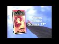 Lion King II Simba S Pride Home Video Release Commercial